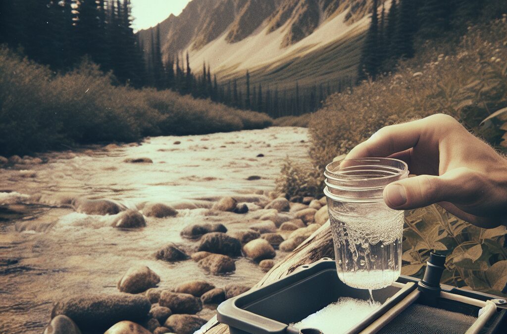 Comment filtrer et purifier de l'eau en milieu sauvage ?