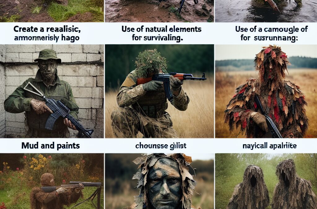 Camouflage en pleine nature : une compétence essentielle pour survivre